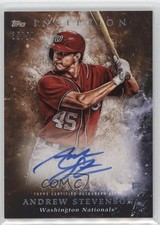 2018 Inception Rookie and Emerging Stars Orange 35/50 Andrew Stevenson Auto 02t4