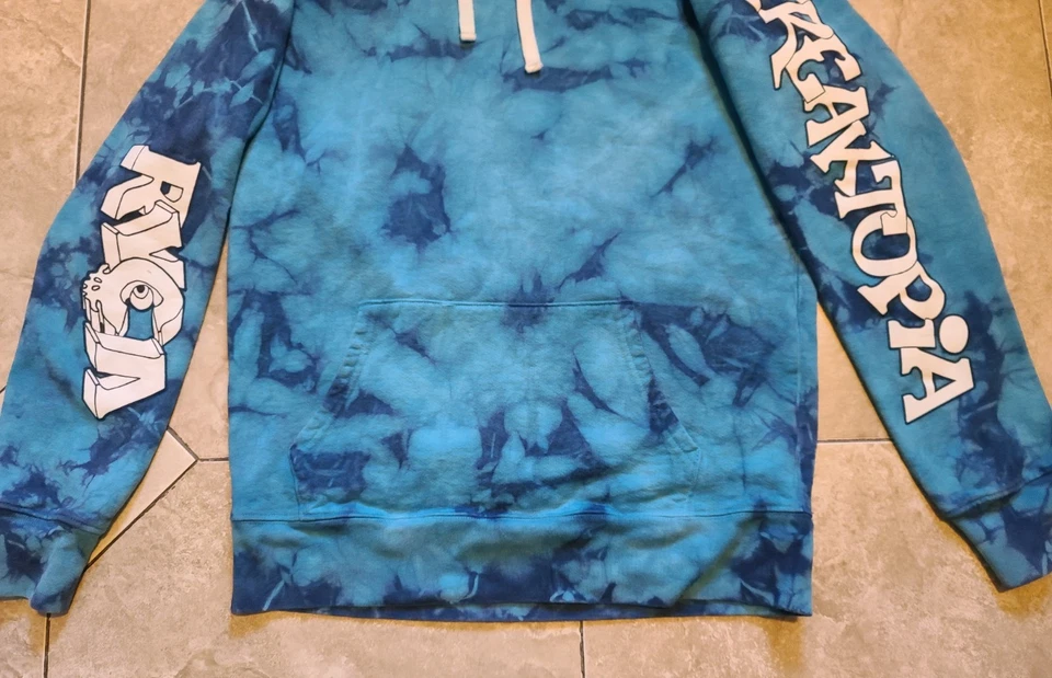 Sudadera con Capucha Mikio Kennedy Tie-Dye Freaktopia Grateful Dead Phish RVCA S Foto 3 de 4