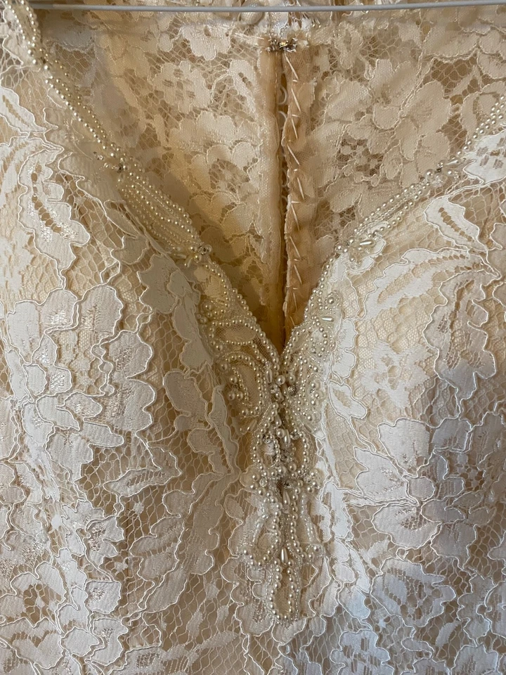 Justin Alexander wedding dress size 8 - Image 2 of 4