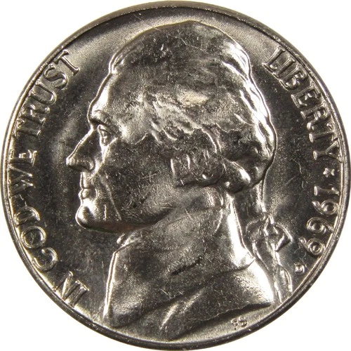 1969-D Jefferson Nickel — photo from another recent sale