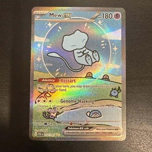 Bubble Mew Mew EX 232/091 Paldean Fates