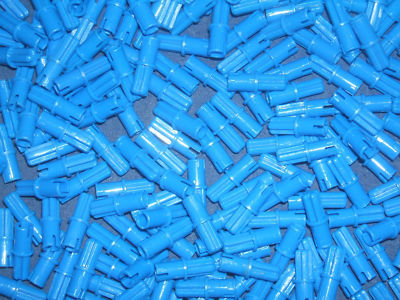 LEGO TECHNIC / Mindstorms 25 x BLAU Achsverbinder PIN geteilt