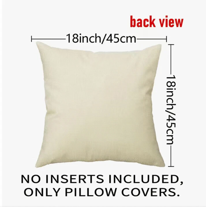 Brown Gold TREES Fall Oil Painting Linen Throw Pillow Cover Fall Home Decor - Image 3 of 3