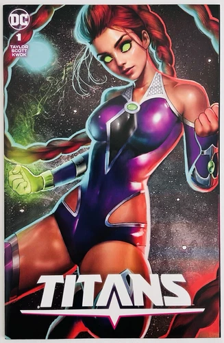 TITANS #1 Nathan Szerdy Starfire Exclusive Trade Dress Variant 2023 DC Comics