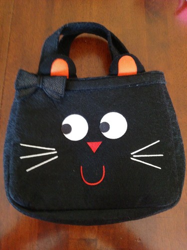 KOALA KIDS Black Cat Halloween Treat Bag