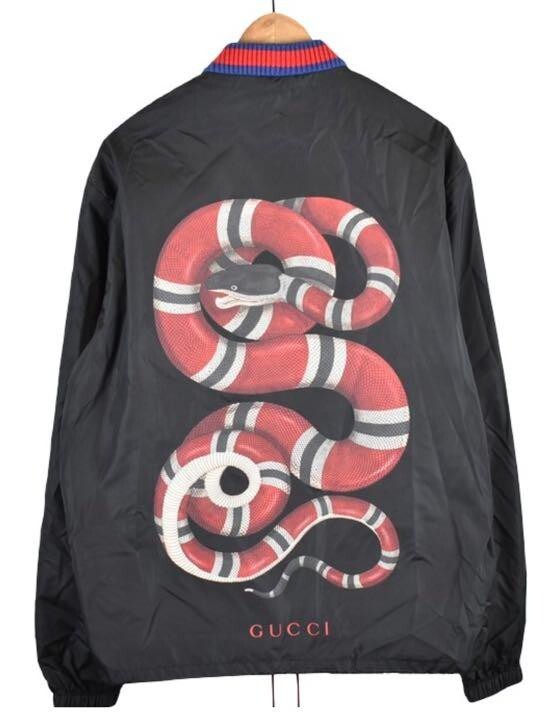 GUCCI 黒いジッパー付きジャケット GUCCI - GUCCI グッチ GG ジャージージャカード ジップ
