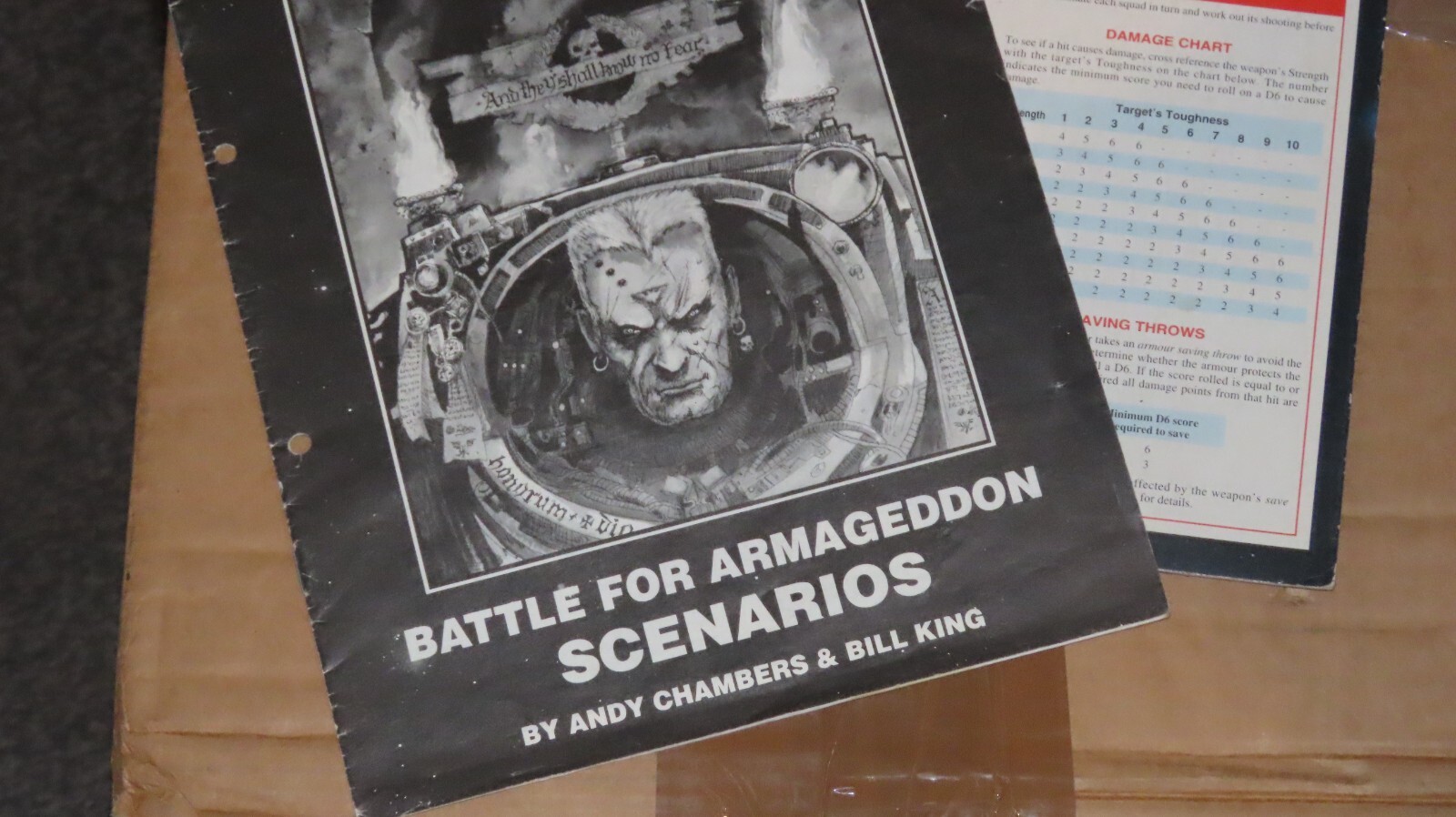 Games Warhammer 40k Battle for Armageddon Scenarios 1993 2nd