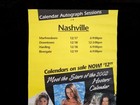 Vtg 02 Mini Poster Sexy Hooters Girl Bikini Swimsuit Calander Autograph Session — photo 3