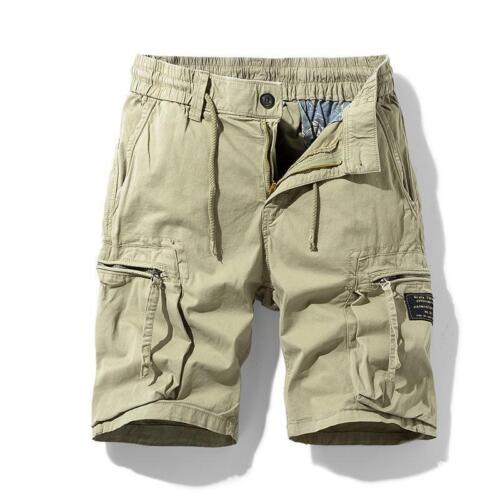 Summer Men's Thin Elastic Casual Comfortable Large Pocket Shorts Overalls - 第 13/45 張圖片