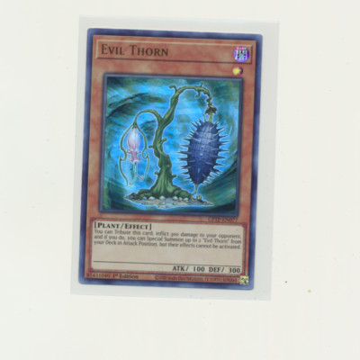 Yu-Gi-Oh Ghosts from the Past 1st Edition Evil Thorn