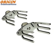 2  ORIGIN WWI Wakeboard Tower Rack Polished Fit Vertical/Horizontal/Slant Tube