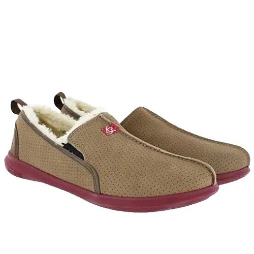 J. Crew Sherpa-lined suede slippers Size 11 men’s 
Color brown s-l400.jpg main image 4