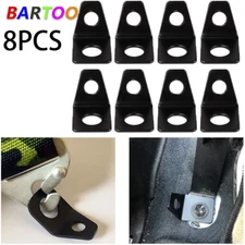 8PCS Belt Mounting 90 Degree Angle Bracket Kit Seat L-Bracket Hardware Kit