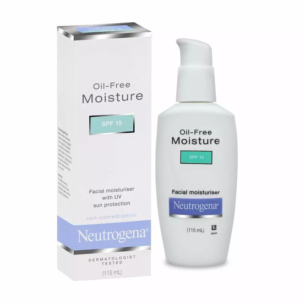 Neutrogena Oil Free Face Moisture SPF 15 for Normal To Oily Skin 115ml for Women