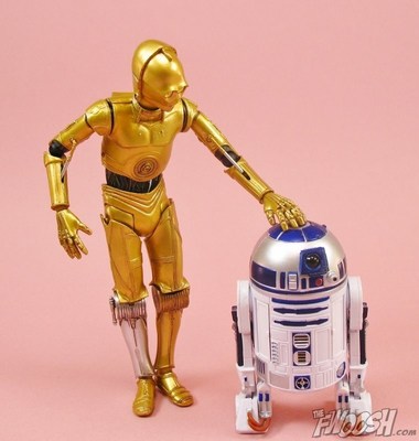 C-3PO & R2-D2 Revo Revoltech Star Wars Kaiyodo 6