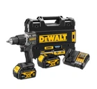 Dewalt DCD100 Hammer Drill 20V 2x5.0Ah 68Nm 1650Rpm 28050bpm Ups Charger220V