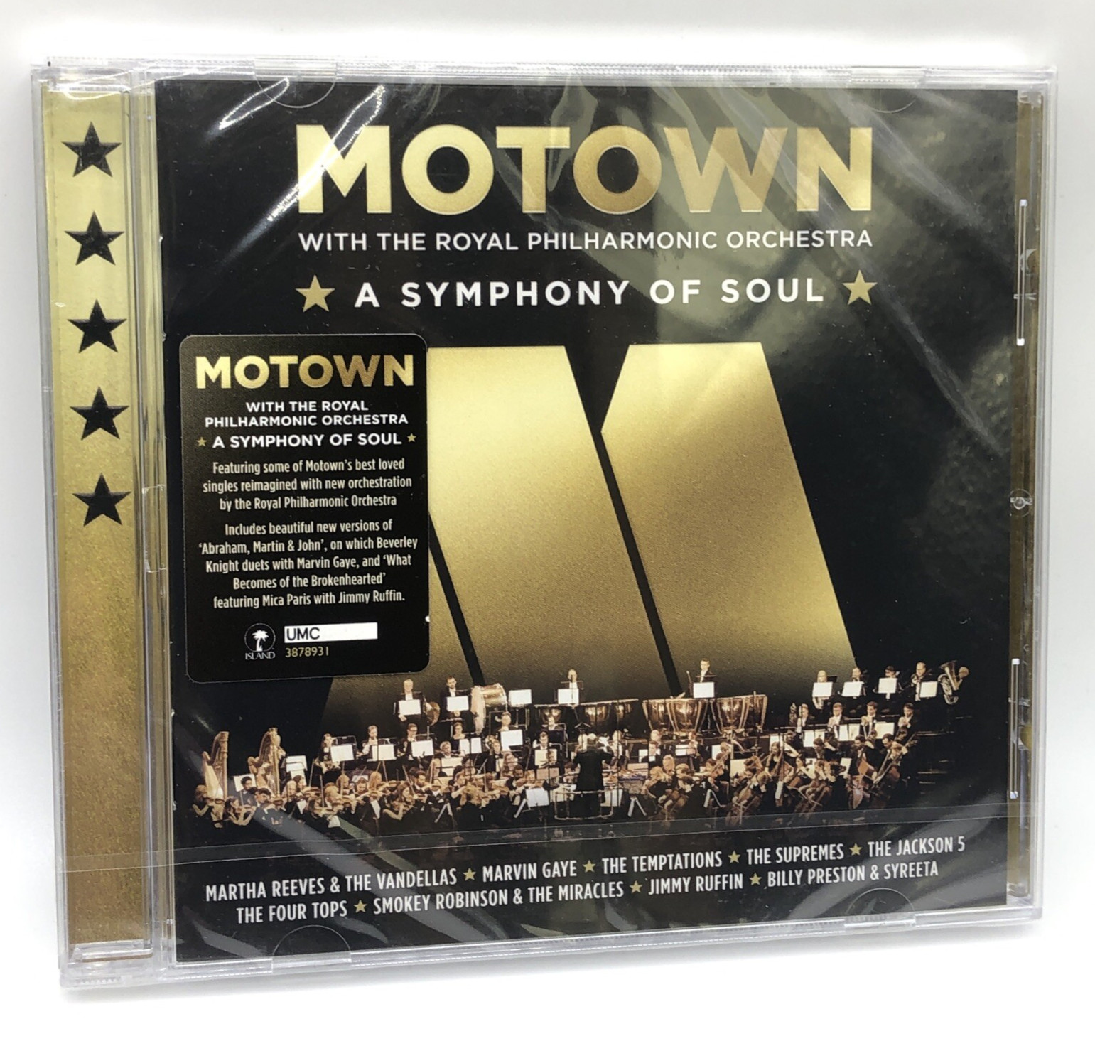 Motown With The Royal Philharmonic Orchestra - A Symphony of Soul CD Album New
