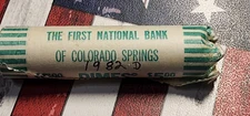 1982 D Roosevelt Dime ~ Brilliant Uncirculated Raw Coin from OBW Roll-SEE PIX!