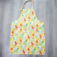 Kay Dee Designs Apron Unisex Bright Multicolor Drink Recipes Bibb Tie Waist