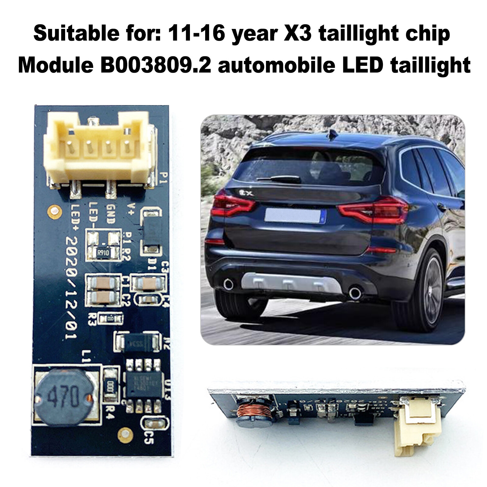 COPPIA 2 Centraline DRIVER Scheda LED Per BMW X3 F25 Fanale Stop - Foto 8