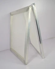2 pc Screen Printing Aluminum Frame with 120M Silk Screen Pre-streched 10" x 15"