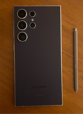 Samsung Galaxy S24 Ultra - 512 GB - Purple (AT&T) (Dual SIM (SIM +