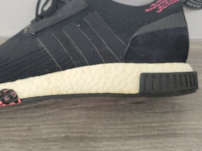Adidas NMD Racer PK Primeknit Core Black White Pink Boost  display picture 1