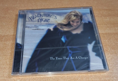 BLACKMORE'S NIGHT The times they are a changin DEEP PURPLE RARE CD SINGLE SEALED