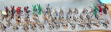 Giant Toy co 1/72 scale Ancients 48 Greek warriors painted & unpainted  PRE/ oop