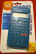 Calcolatrice scientifica casio FX220 Plus 181 Funzioni-multi Replay-2line Displ.