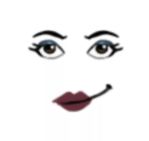 Here's the roblox woman face to go with the man one I posted