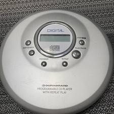 Durabrand Portable Digital CD Player CD-56 TESTED WORKING Made in 2003