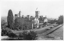 POSTCARD - SCOTLAND - AUCHEN CASTLE - MOFFAT - REAL PHOTO