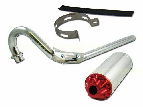 28MM BIG BORE MUFFLER EXHAUST FOR XR50 CRF50 COOLSTER PIT BIKE EX03 - Picture 1 of 3