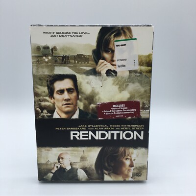 Rendition (DVD, 2007) Gyllenhall Witherspoon Streep NEW SEALED - M15