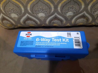 HTH Pool Care 6-Way Test Kit for Swimming Pools. New In Box. 