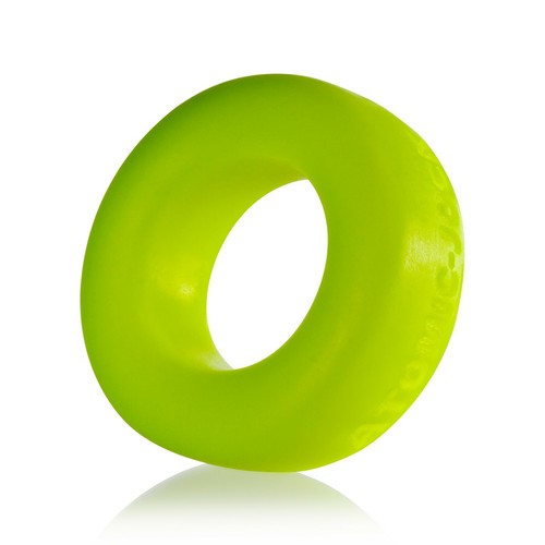 Oxballs Cock T Small Comfort Cock Ring by Atomic Jock - Acid Yellow - Picture 2 of 5