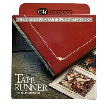 New Creative Memories Collection Double Sided Tape Runner 33 Ft with Dispenser