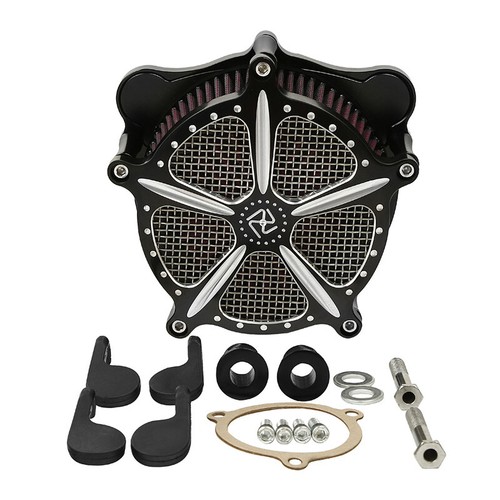 Speed 5 Air Cleaner Filter Accessories For Harley Softail 16-17 Touring 08-16 15 - Picture 5 of 12