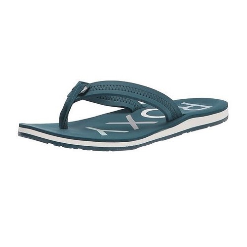 ROXY Women's Vista III Flip Flops, Size US 9 / UK 7, Teal - Picture 2 of 7