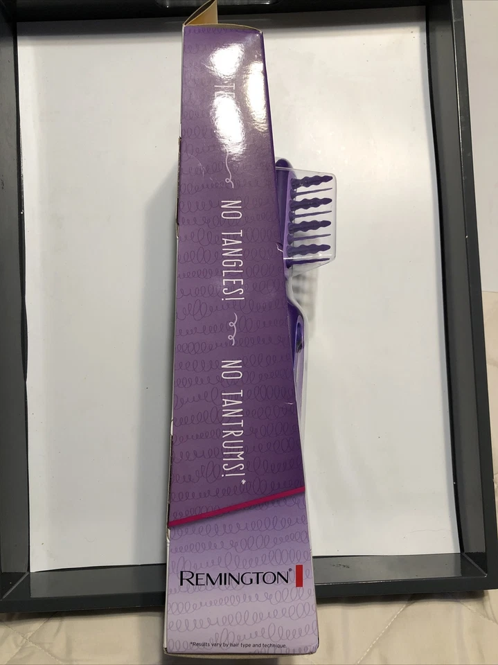Remington DT7432 влажная или сухая ручная электрическая щетка для распутывания гривы, фиолетовая НОВАЯ - Изображение 4 из 4