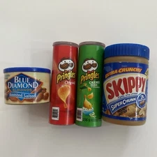 Q Zuru Mini Brands Mixed Series Lot of 4 Skippy Peanut Butter Almonds Miniature