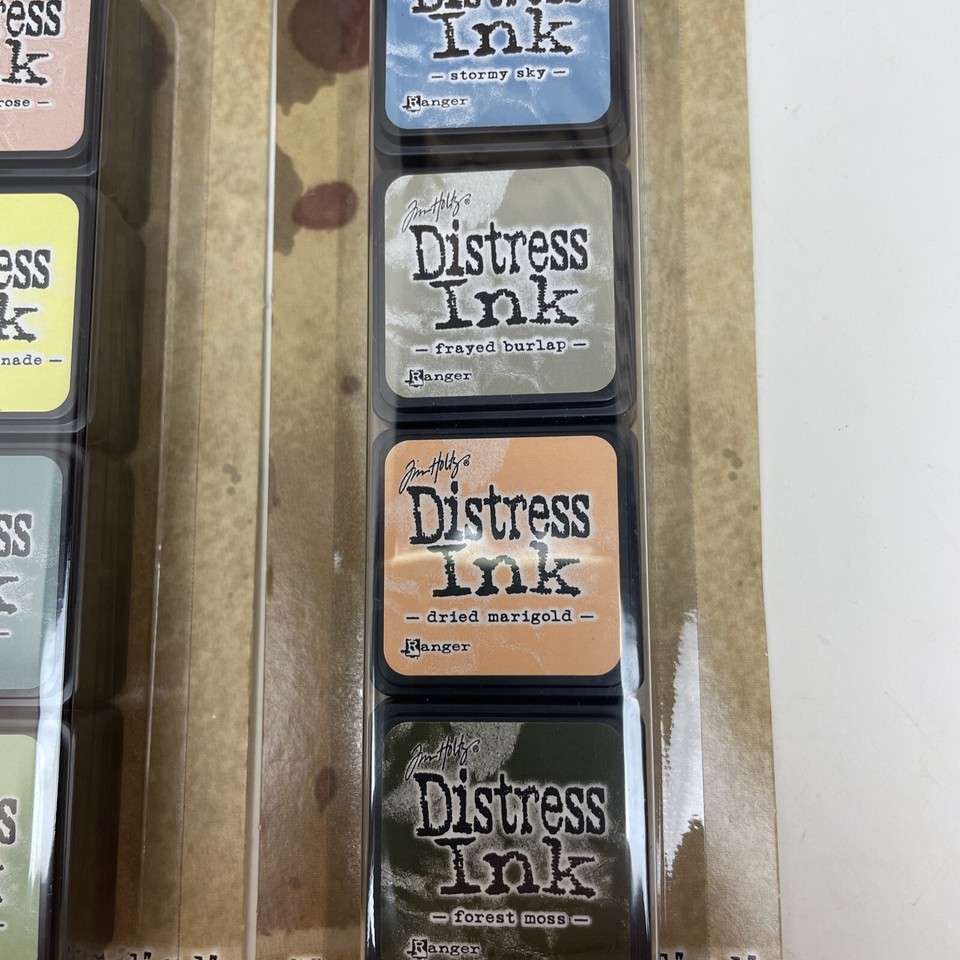 Ranger Tim Holtz Distress Mini Ink Pad Kits - #10, #9, #8 - 3 Item ...