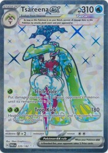 Tsareena ex 220/182 Paradox Rift Tera Full Art Ultra Rare