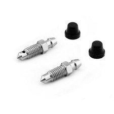 For BMW M5 E60 (2004-2009) 2x Rear Brake Caliper Bleed Nipples Screws