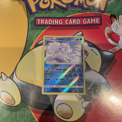 Alolan Vulpix 27/147 Reverse Holo Burning Shadows
