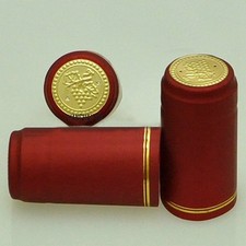 100 X 30mm Termoretraibili Guarnizione Capsula PVC Thermal Tappo Cappa Vino Fare