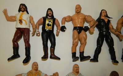 WWE ジャックス製 10体セット　ジャンク品 Lot of 10 WWE WWF 7