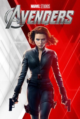 2012 Marvel Avengers Poster 11X17 Iron Man Thor Captain Americs Black ...