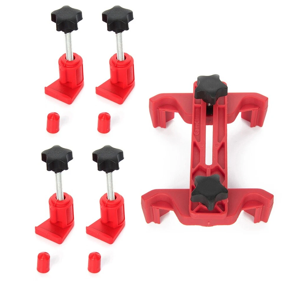 Dual Cam Clamp Camshaft Engine Timing Locking Sprocket Gear Kit Tool Universal - Image 3 of 4